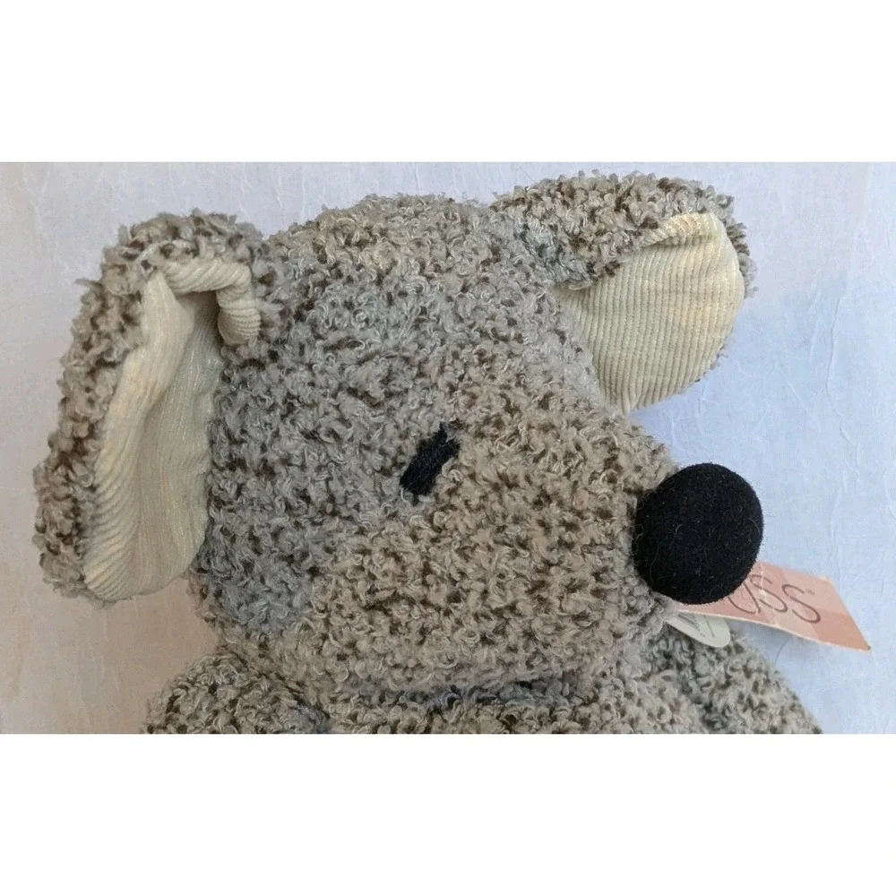 Russ Berrie Mouse Plush Brie Tags Heartcraft Collection #3129 Stuffed Animal 12
